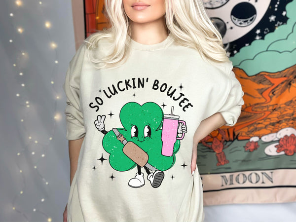So Luckin Boujee DTF or Sublimation Transfer