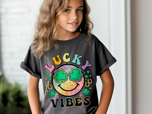 Lucky Vibes DTF or Sublimation Transfer