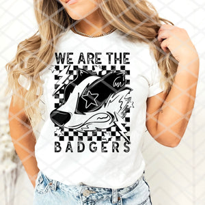 We are the badgers, Sublimation or DTF Transfer