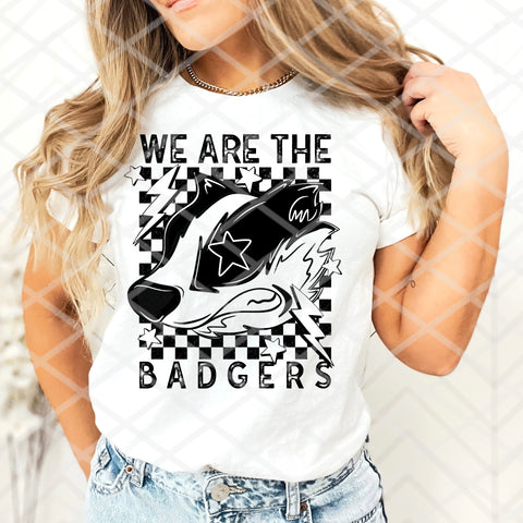 We are the badgers, Sublimation or DTF Transfer
