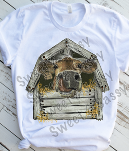 Cow, Sublimation Transfer