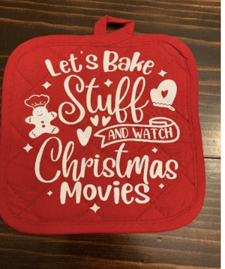 Let's bake stuff and watch Christmas movies, Ready to Press Screen Print