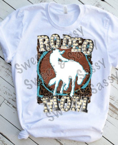 Rodeo Mom, 4H, Sublimation Transfer
