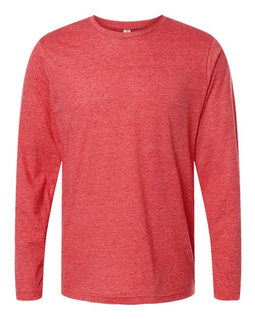 Heather Red Poly-Rich Tultex Longsleeve
