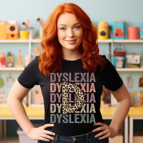 Dyslexia, Ready to Press DTF Transfer