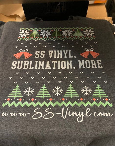 Ugly Sweater Any Name Sublimation or DTF Transfer