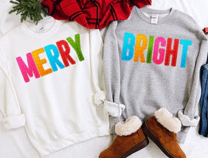 Merry or Bright Sublimation or DTF Transfer
