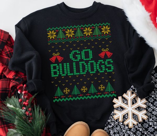 Ugly Sweater School Spirit Sublimation or DTF Transfer