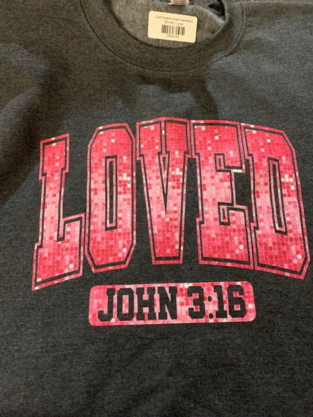 Loved John 3:16, Valentine's Day, Ready to Press
