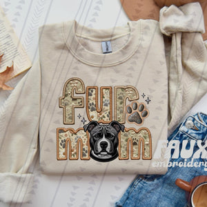 Fur Mom - Pick your dog, Ready to Press Sublimation or DTF Transfer