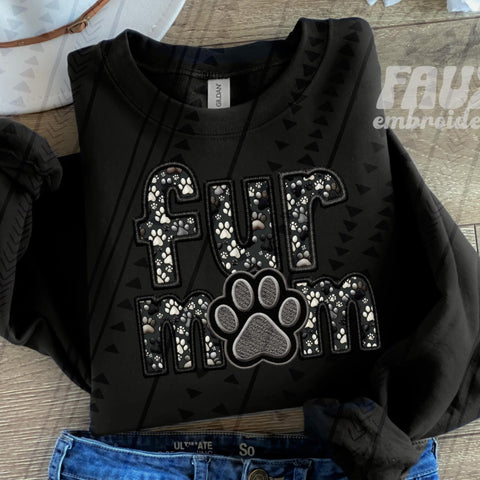 Fur Mom Ready to Press Sublimation or DTF Transfer
