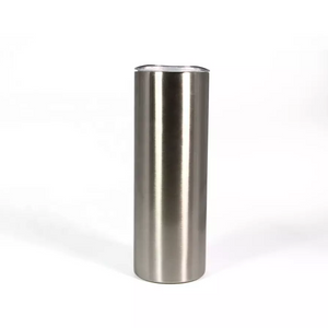 Silver Blank Sublimation 20oz. Tumblers, Straight