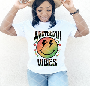 Juneteenth Vibes, Ready to Press Sublimation Transfer