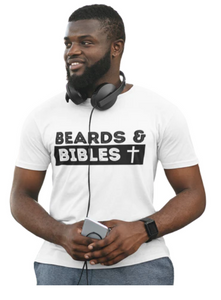 Beards and Bibles, DTF Ready to Press transfer
