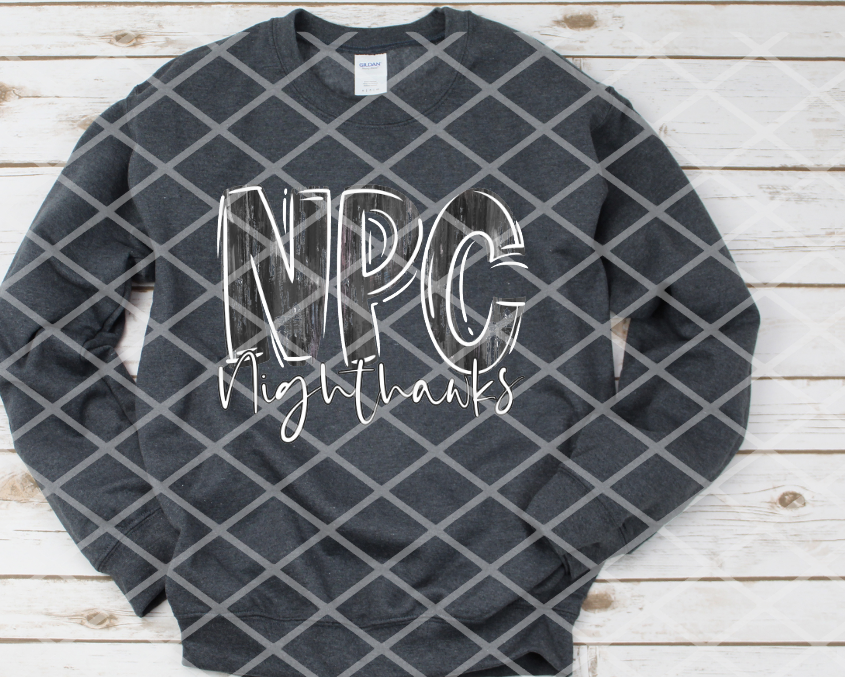 Painted NPC Nighthawks (white) DTF transfer