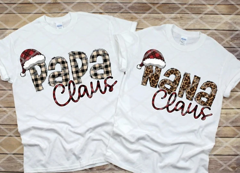 Nana Claus Sublimation or DTF Transfer
