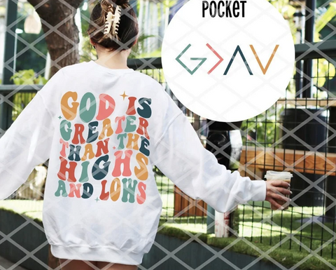 God is greater than the highs and lows, Ready to Press Transfer