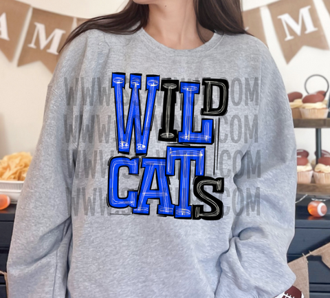 Wildcats Sublimation or DTF Transfer