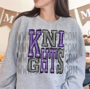 Knights Sublimation or DTF Transfer