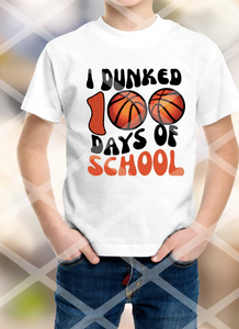 I dunked 100 days through school, basketball, 100 Days, Ready to Press