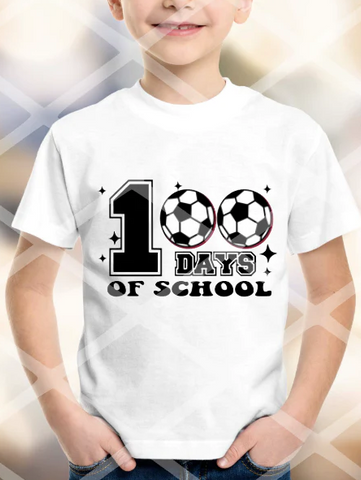 Soccer 100 Days of school, 100 Days, Ready to Press