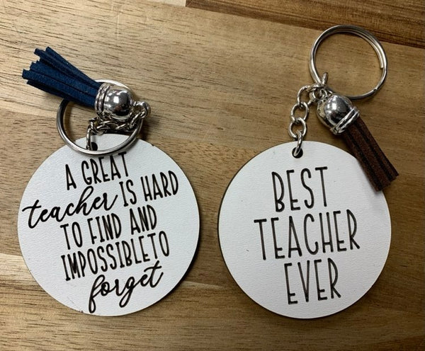 Teacher Key Chains- Package Fillers
