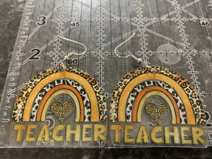 Teacher Rainbow, Teacher Earrings - Package Fillers