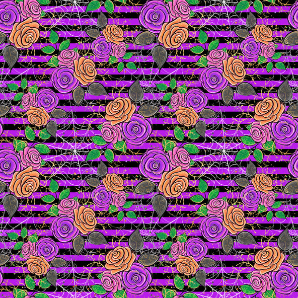 Halloween 2 Print Patterned Permanent Adhesive, HTV, or Sublimation