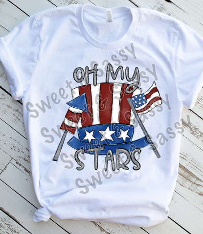 Oh My Stars Sublimation Transfer