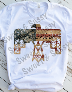 America, 4th of July Sublimation Transfer