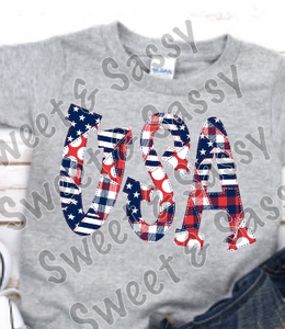 USA, 4th of July Sublimation Transfer