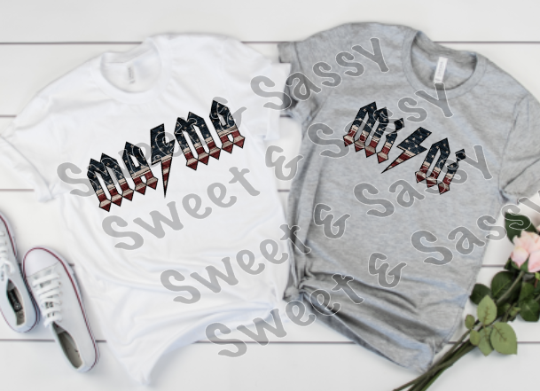MAMA, 4th of July Sublimation Transfer