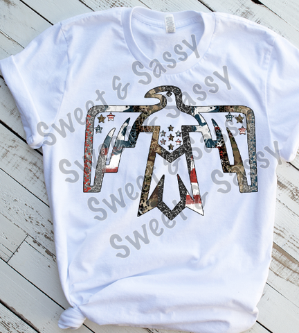 Eagle, 4th of July Sublimation Transfer