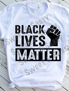 Black Lives Matter Sublimation Transfer