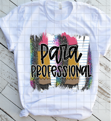 Para Professional, Back to School, Sublimation Transfers