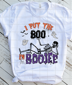 I put the boo in Boojee Sublimation Transfer