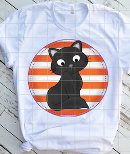 Cat with stripes Sublimation Transfer