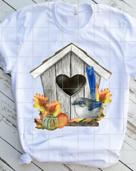 Bird and Sunflower Sublimation Transfer