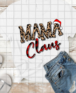 Mama Claus, Sublimation Transfer