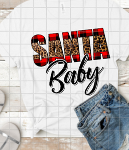 Santa Baby, Sublimation Transfer