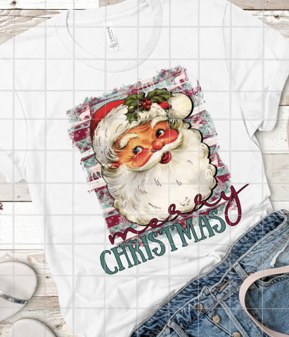 Merry Christmas, Sublimation Transfer