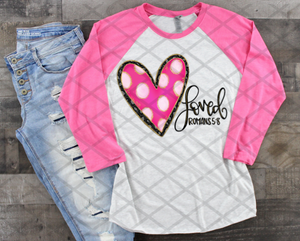 Loved, Romans 5:8, Valentine's Day, Ready to press, Sublimation or DTF Transfer
