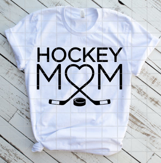 Screen print, Hockey Mom Transfers