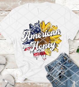 American Honey Sunflower, Sublimation Transfer