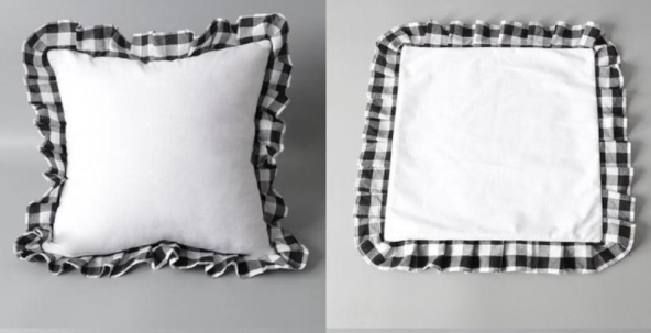 Buffalo Plaid Blank Sublimation Pillow Covers