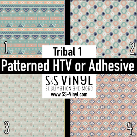 Tribal 1 Pattern HTV Vinyl