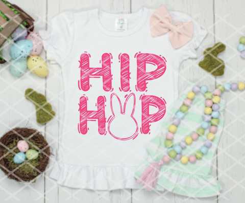 Hip Hop, Easter Sublimation transfer
