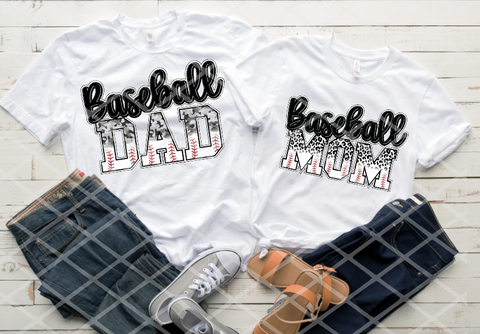 Baseball Mom Sublimation Transfer