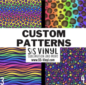Custom Adhesive or HTV Pattern