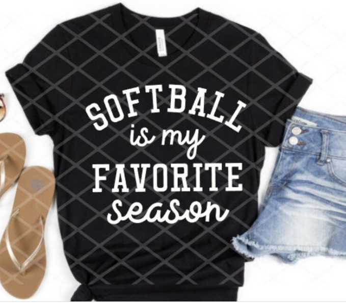Softball is my Favorite Season, Screen Print